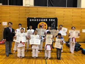 第32回福島県糸東会空手道選手権大会の結果報告（5月1日）